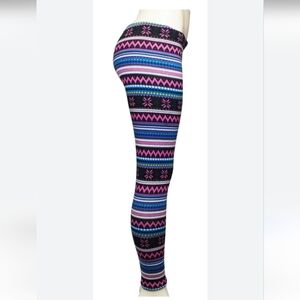 ❤️5/$25 🌟NWT body slim colorful multi color leggings
